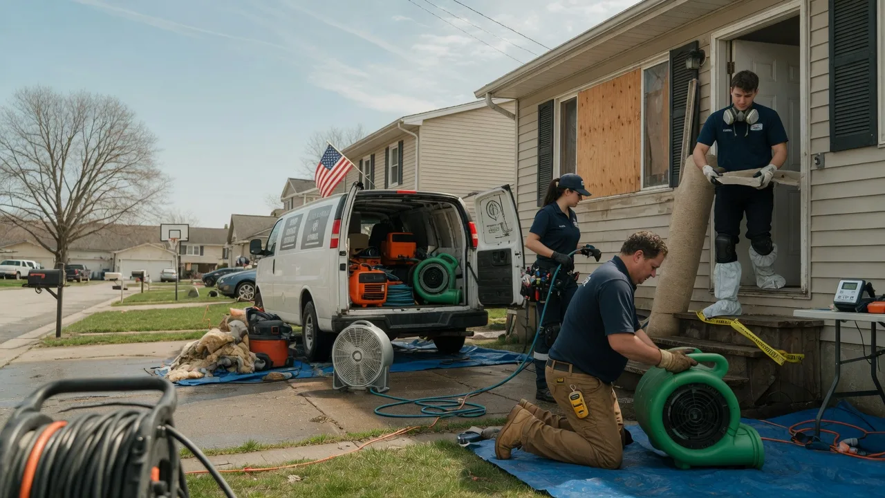 Water Damage Restoration in Benedict, MD near me